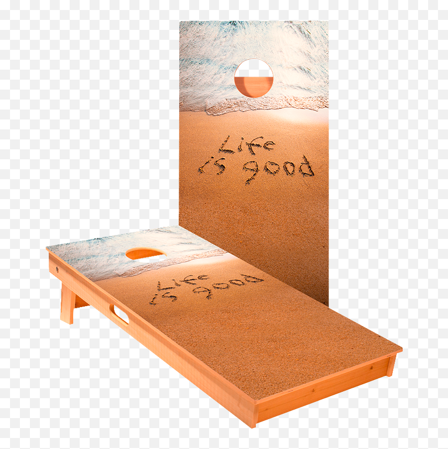 Life Is Good Regulation Cornhole Boards Png