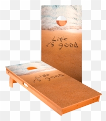Life Is Good Regulation Cornhole Boards Png