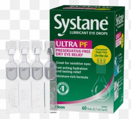 Systane Ultra Preservative - Free Eye Drops systanecom Systane png