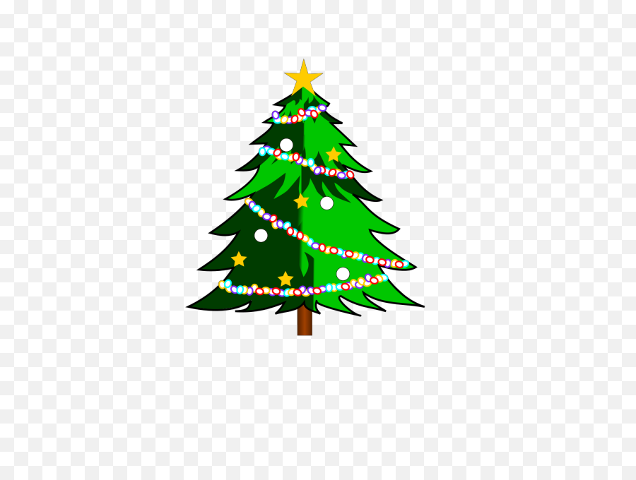 Christmas Tree Png Svg Clip Art For Web - Download Clip Art Christmas Tree Clip Art,Cartoon Christmas Tree Png