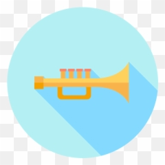 Trumpet Png Icon 75 - Png Repo Free Png Icons Circle,Trumpet Transparent