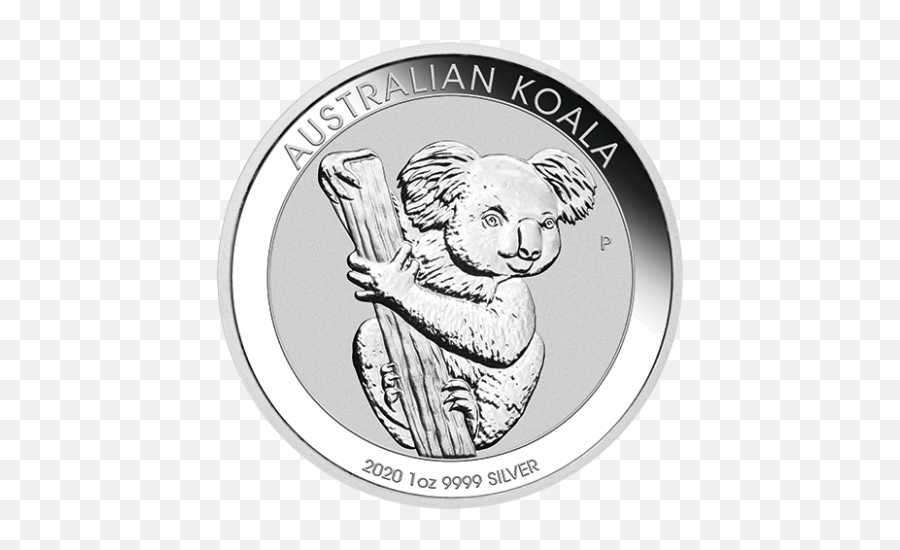 2020 1 Oz Australia Koala 9999 Silver Coin Bu - Australian Koala 2020 Coin Png,Koala Transparent