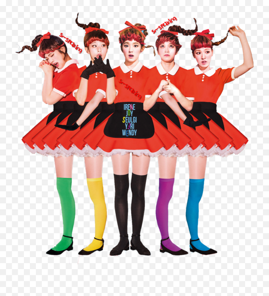 Download Redvelvet Kpop Irene Wendy - Red Velvet Kpop Dumb Dumb Png,Red Velvet Kpop Logo