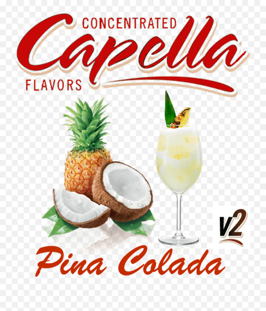 Capella Flavor Drops Pina Colada V2 - Capella Flavors Png,Pina Colada Png