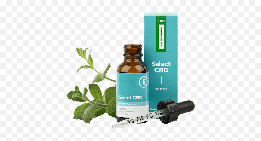 Select Cbd Drops Peppermint - Lavender Cbd Oil Png,Peppermint Png