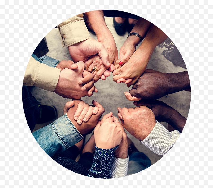 Group Praying Hands Transparent Png - Helping Each Other In Pandemic,Praying Hands Transparent