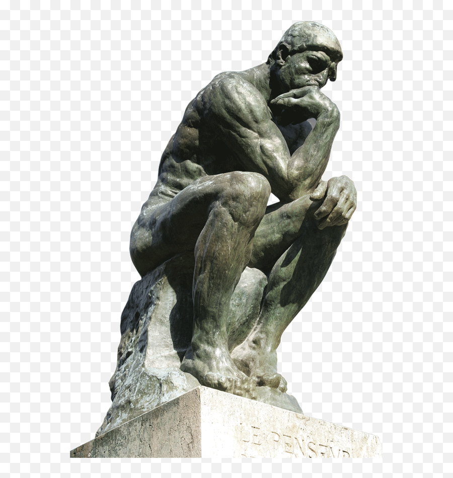 History Of Philosophy By Anne Rooney - Transparent The Thinker Png,The Thinker Png