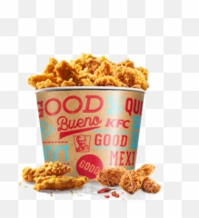 Kfc Chicken Bucket Png Produkte - Fried Chicken,Kfc Bucket Png