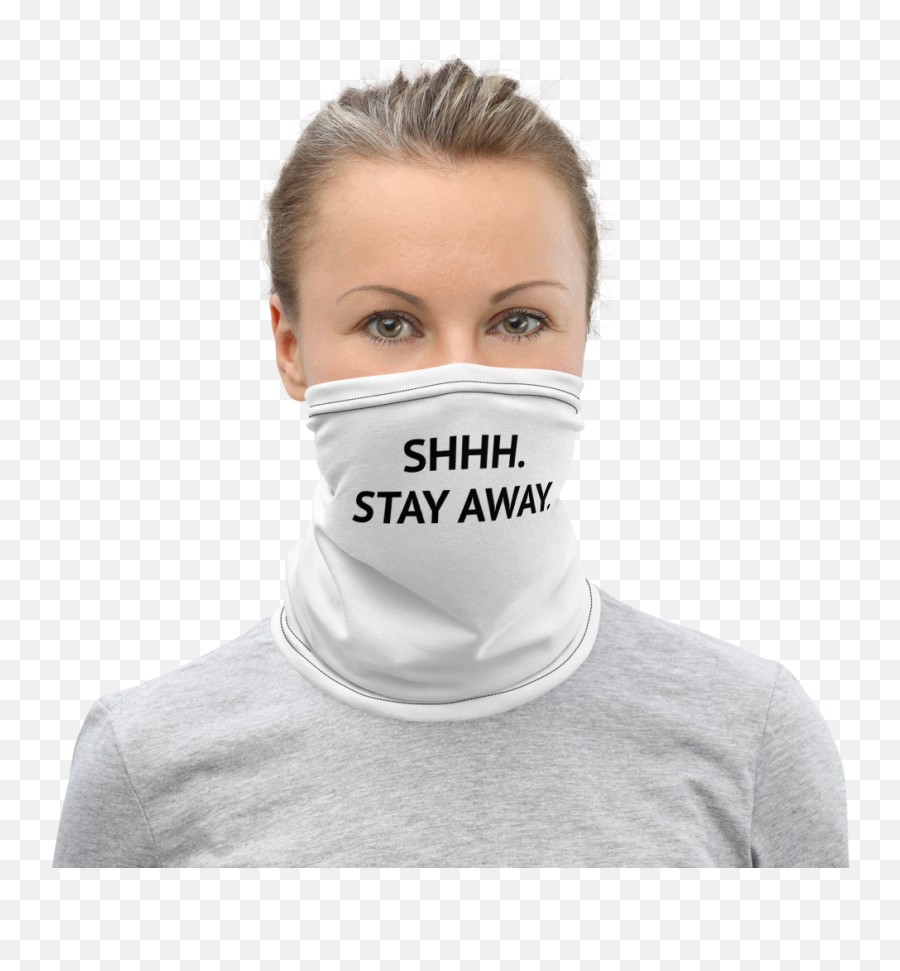 Shhh Stay Away Facemask - Baby Shower Face Mask Png,Shhh Png