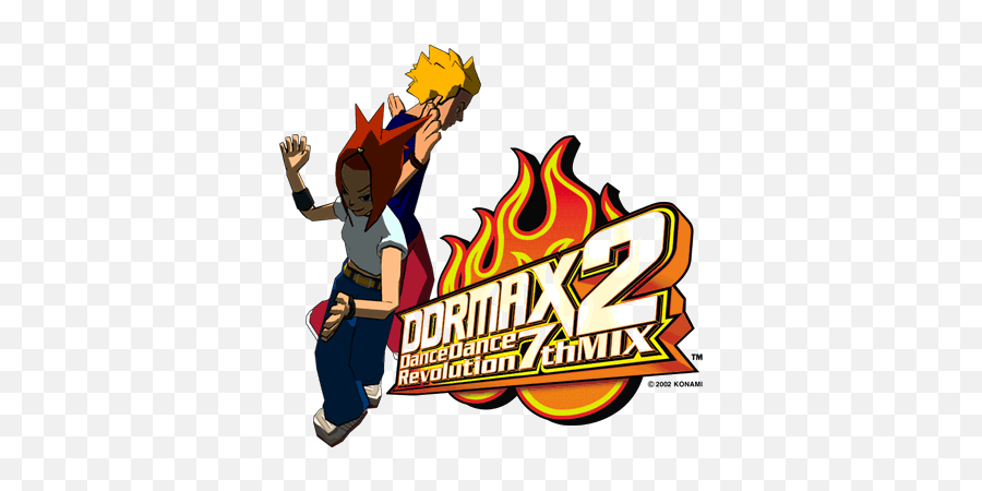 New - Ddrmax2 Dancedancerevolution 7th Mix Png,Dance Dance Revolution Logo