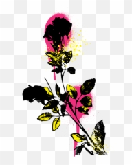 Free Fleur Grunge Graffiti Png With Transparent Background - Illustration