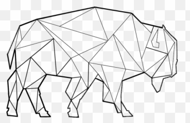Download Final Buffalo Png - Line Art Png Image With No Line Art,Buffalo Png