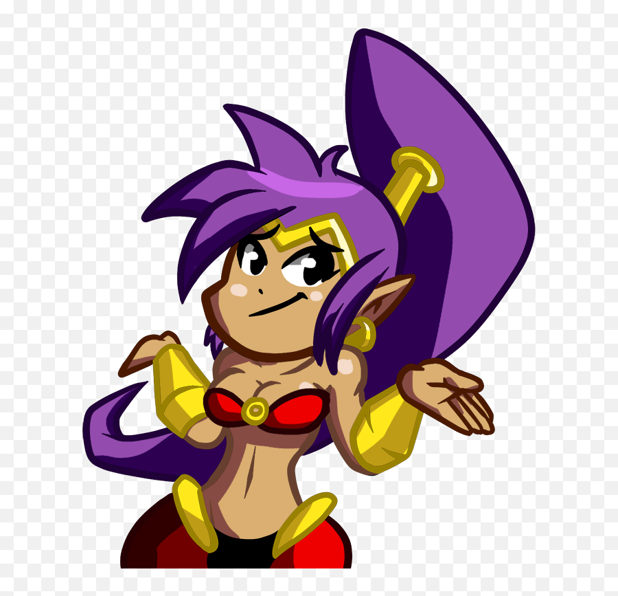 I Dunno Shantae Know Your Meme - Shantae Emoji Png,Shantae Png