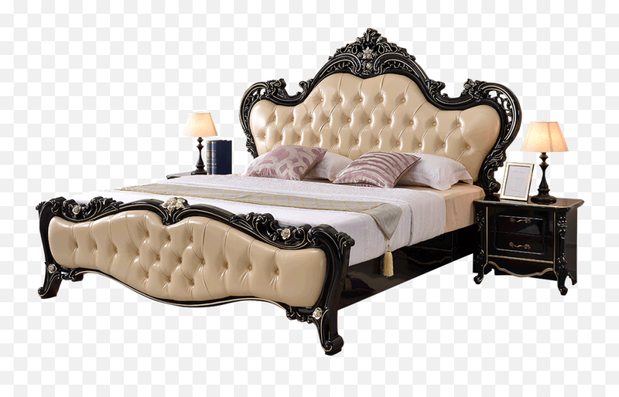 Traditional Bed In Johannesburg Bedroom Furniture - Homego Full Size Png,Bed Transparent