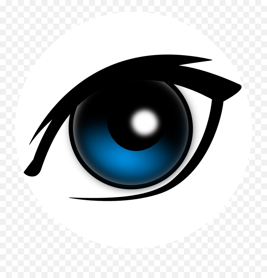 Big Cartoon Eyes Img Draggable False Class Emoji Alt Src S - Eye Clip Art Png,Eyeballs Png