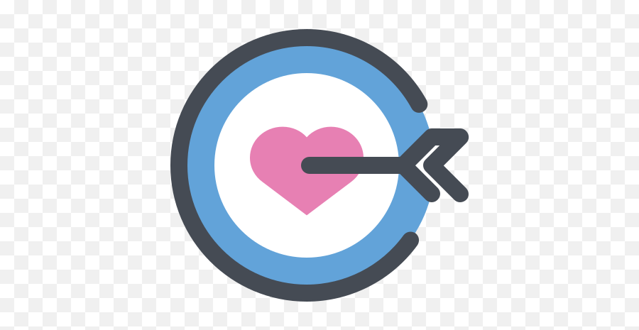 Cupid Target Icon - Free Download Png And Vector Right Icon,Cupid Png