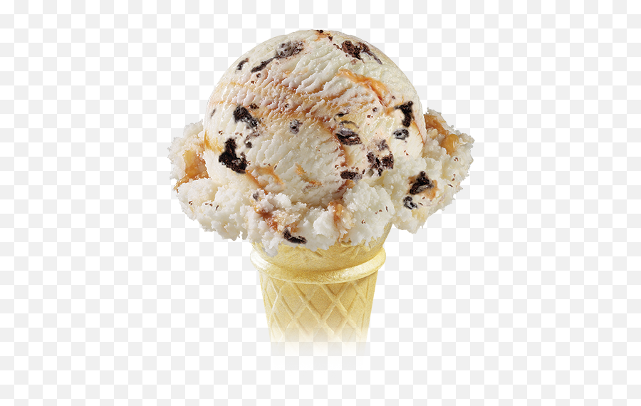 Salted Caramel Cookie Chunks Scotsburn Ice Cream Co - Butterscotch Ripple Ice Cream Png,Cookies And Cream Png