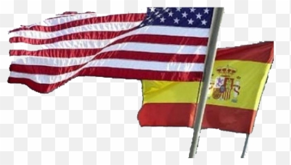 Download Hd Publicación Especial Que Trata La Fiscalidad De - Bandera Usa Y España Png