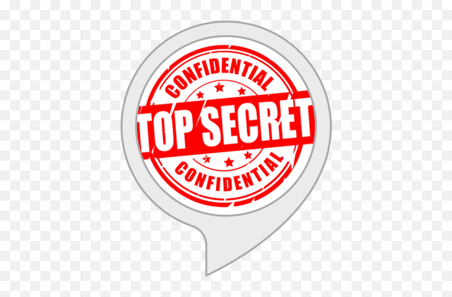 This Is Top Secret Amazonin Alexa Skills - Language Png,Top Secret Logo