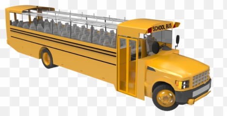 School Bus Png - Transparent Cartoon Jingfm Commercial Vehicle