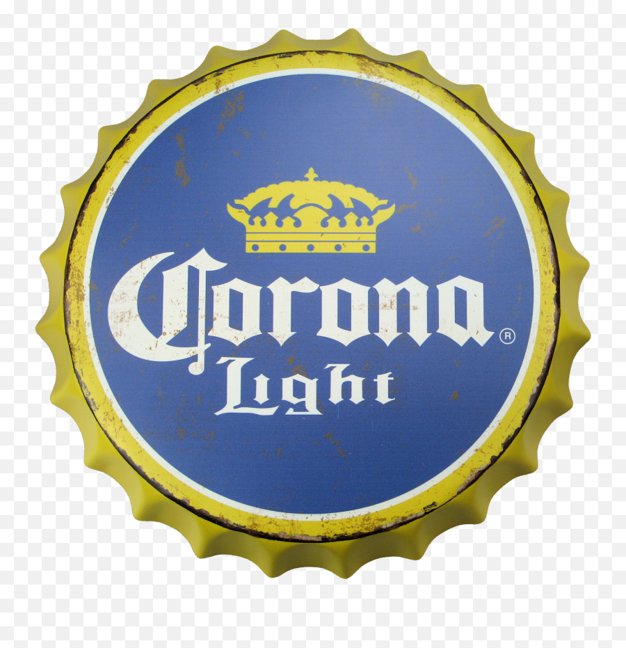 Corona Beer Cap - Metallskilt Metallskiltno Corona Png,Corona Beer Logo
