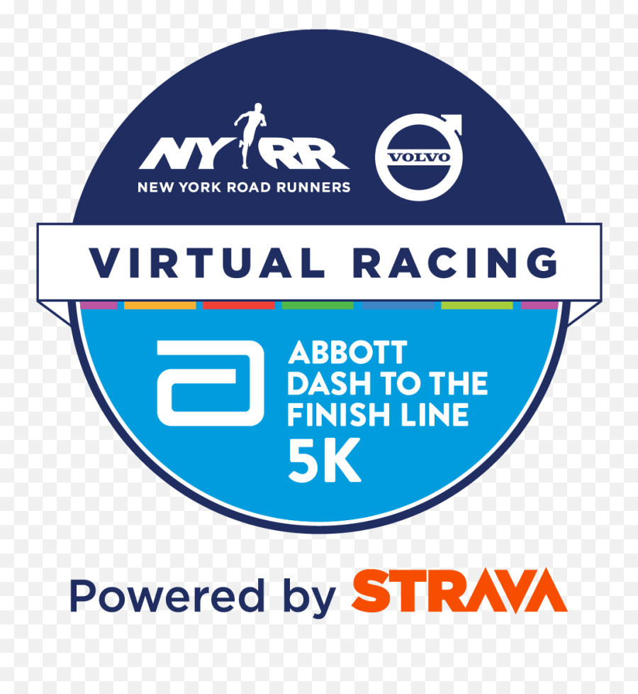 Virtual Abbott Dash To The Finish Line 5k - Vertical Png,Finish Line Logos