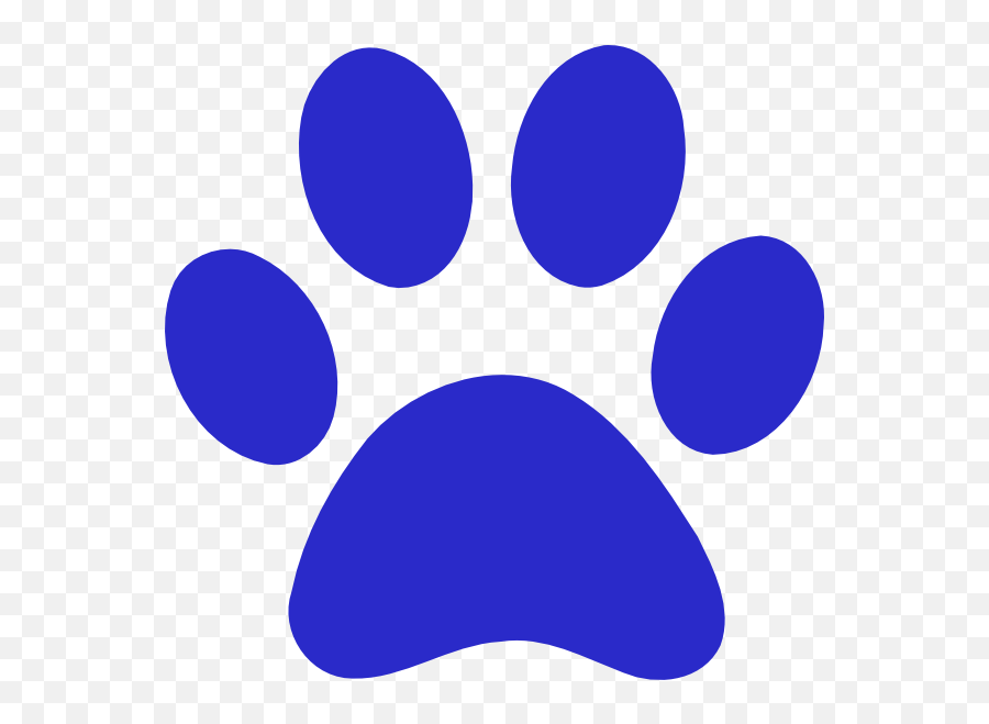 Tiger Paw Clip Art Free Image - Logo Blue Paw Print Png,Booster Gold Logo
