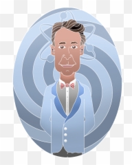Bill Nye The Science Guy - Cartoon Png,Bill Nye Png