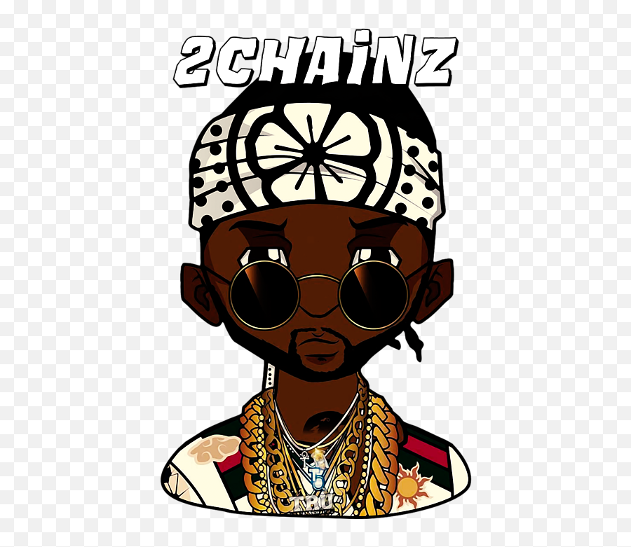 2 Chainz Tote Bag For Sale - 2 Chainz Cartoon Png,2 Chainz Png