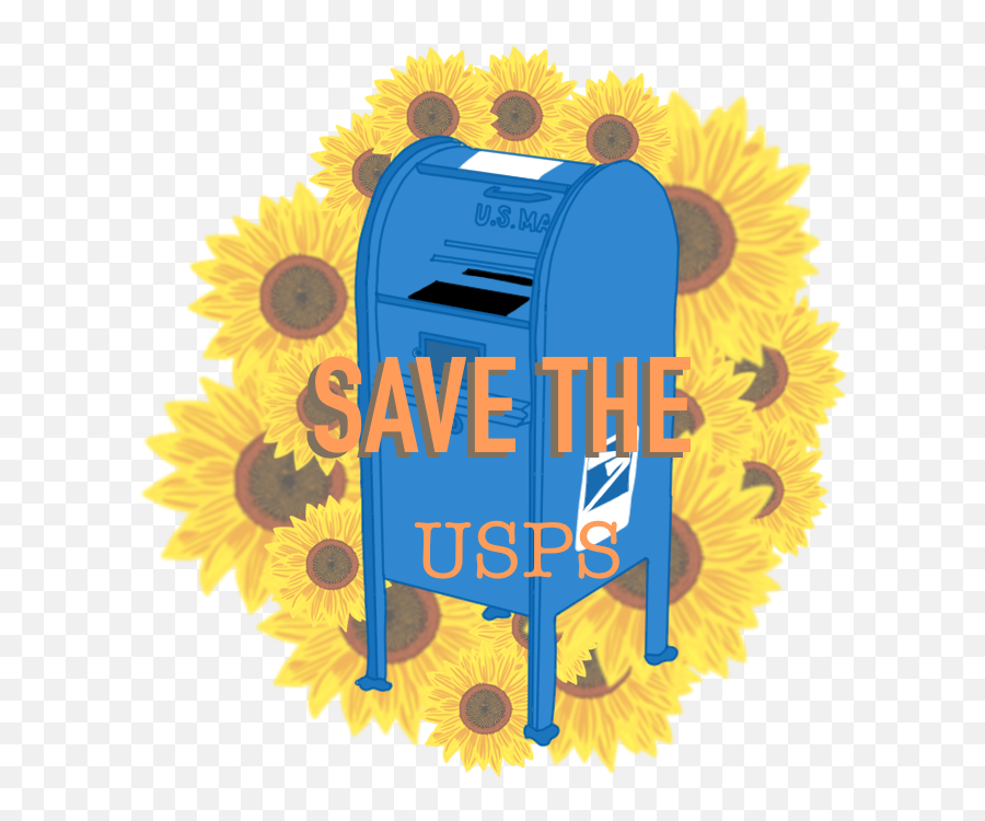 Save The Usps Sticker - Sunflowers Png,Usps Icon