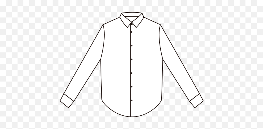 Businessshirt Front Svgvectorpublic Domain Icon Park - Free Dress Shirt Template Png,Shirt Template Png