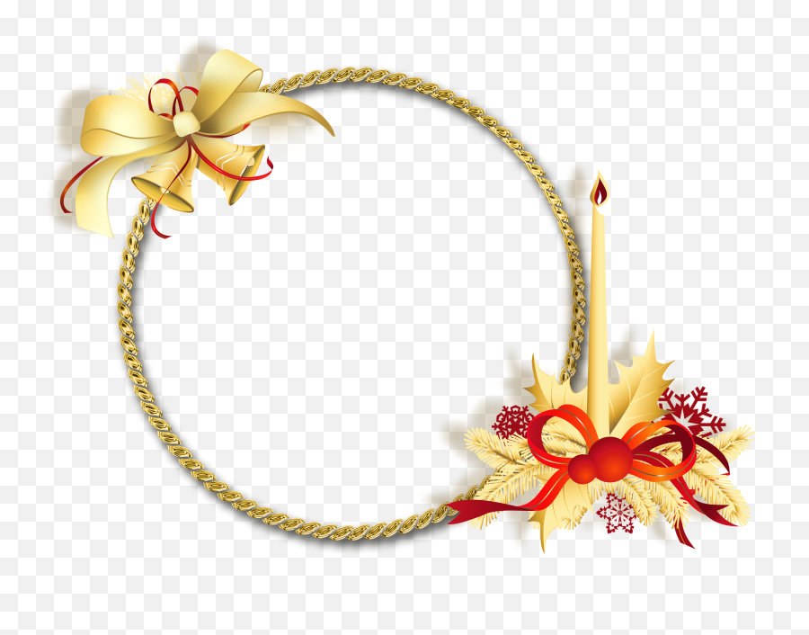 Round Gold Frame Png Picture 2231546 Golden