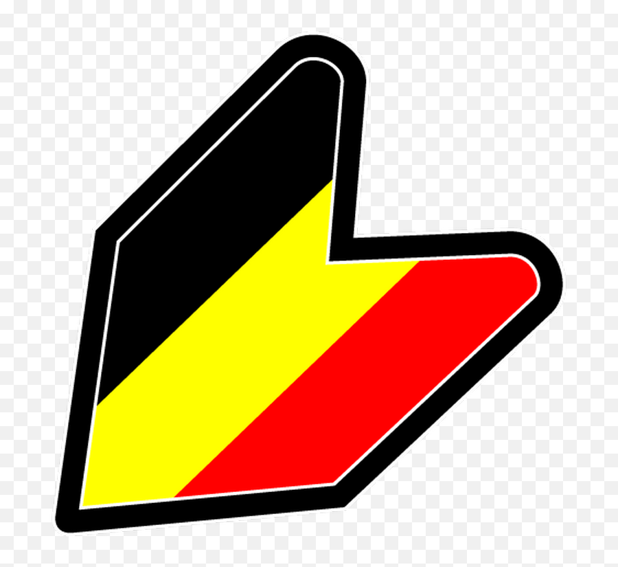 Jdm Belgium Flag Decal - Clip Art Png,Belgium Flag Png