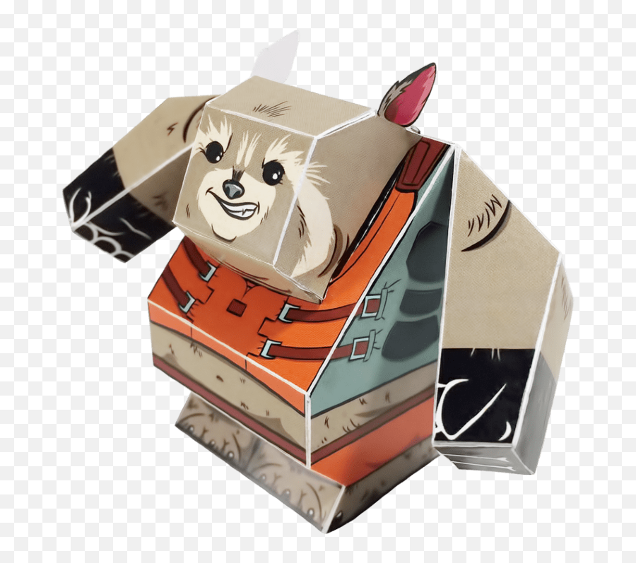 Baby Groot Set Of Diy Paper - Cardboard Packaging Png,Rocket Racoon Icon