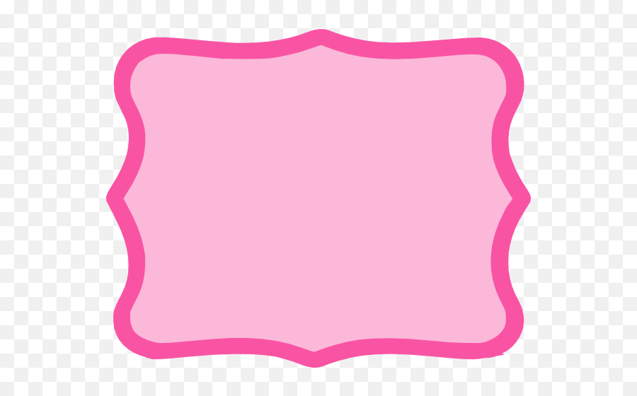 Download Hot Pink Clip Art - Pink Frame Clipart Png,Frame Clipart Png