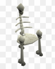 Skeleton Throne - Skeleton Throne Png,Throne Png