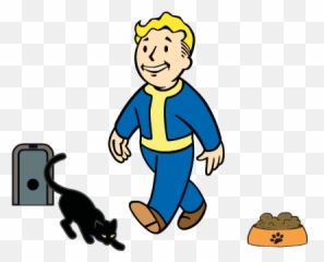 Fallout Mobile - Vault Boy Luck Png