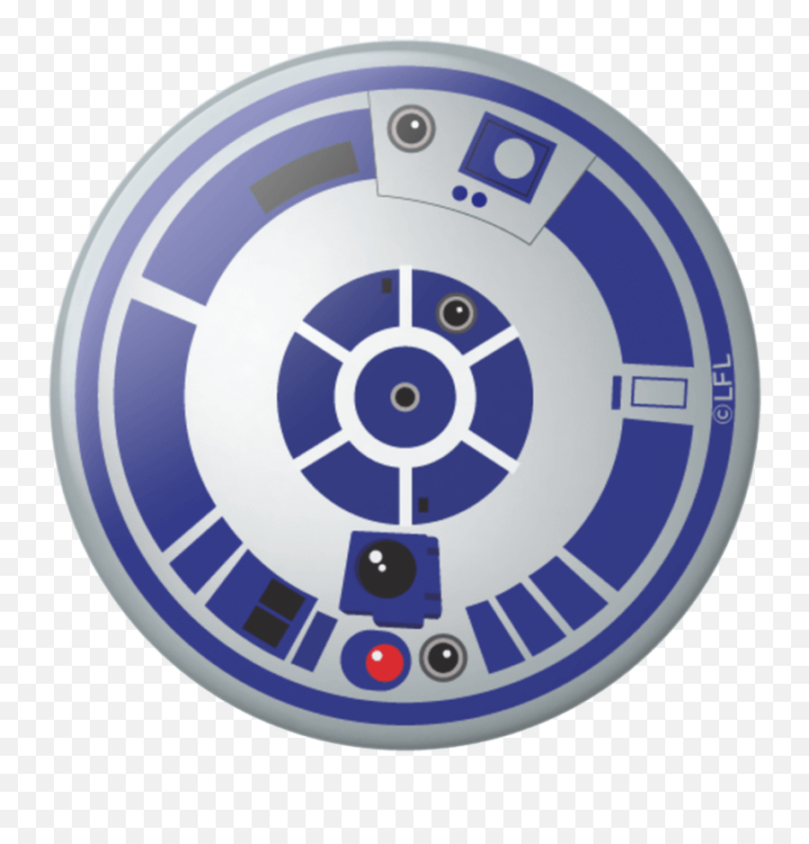R2 - D2 Icon Popgrip Popsockets Official R2d2 Top View Png,Deathstar Icon