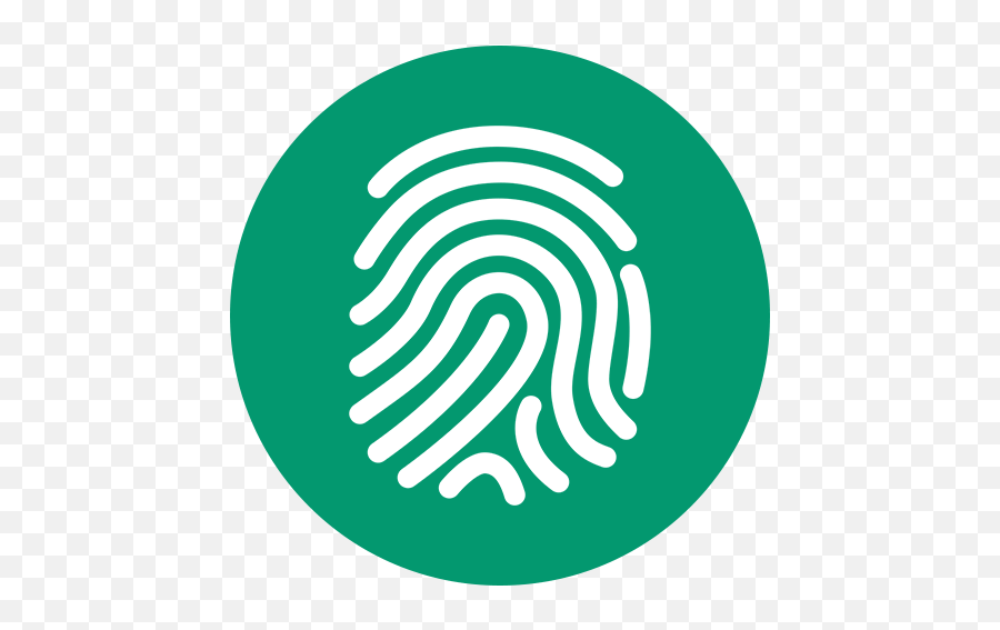 Unique Device Finger - Print Scanning Fingerprint White Icon Press And Hold Png,Thumbprint Icon