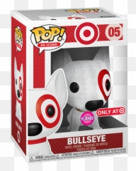 Bullseye Flocked Catalog Funko - Everyone is fan of Pop png