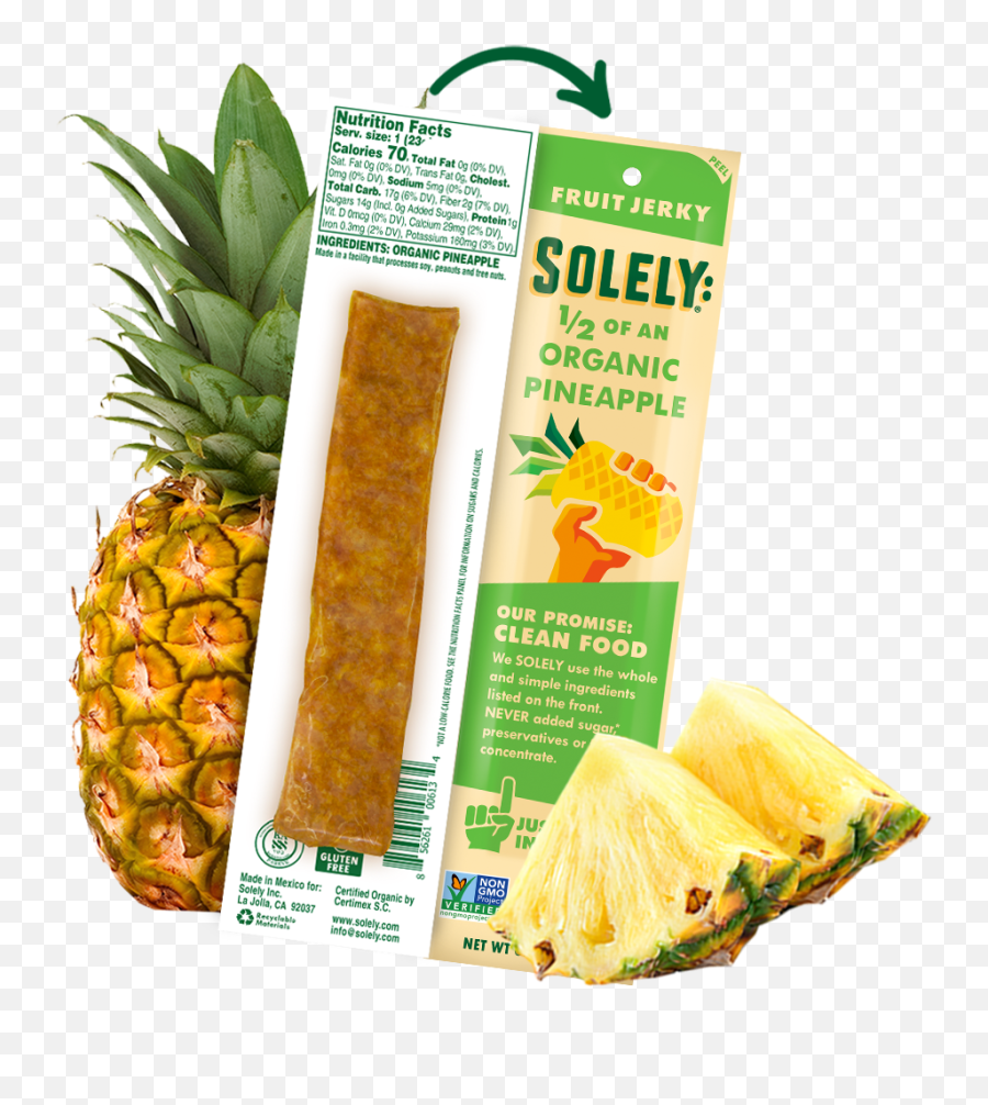 Organic Pineapple Fruit Jerky - Pineapple Fruit Transparent Background Png,Pineapple Slice Icon
