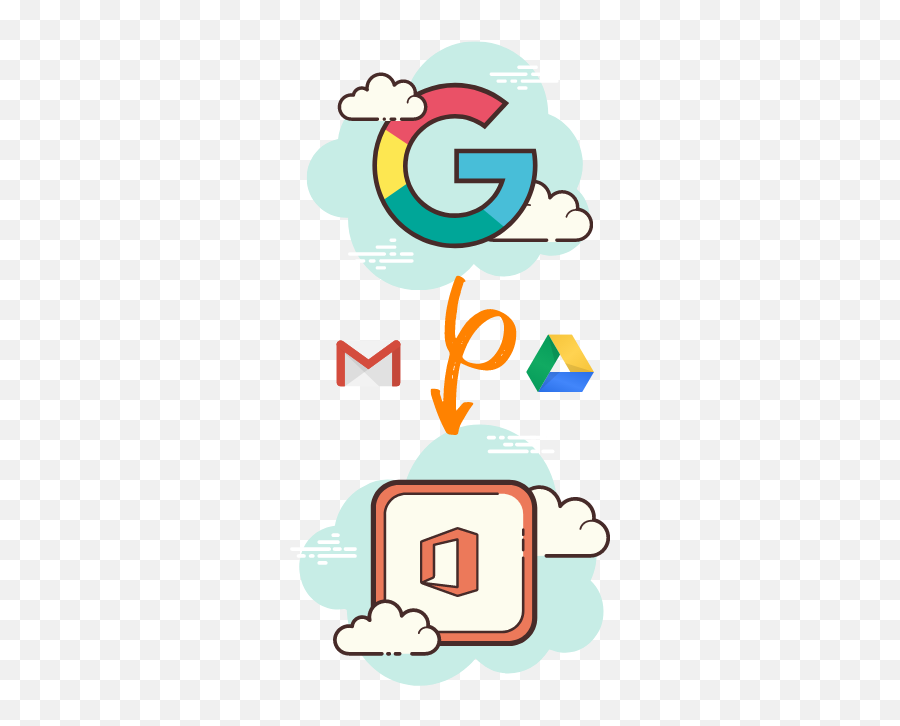 Google Workspace Formerly G Suite To Office 365 Migration - Facebook Icon Aesthetic Cloud Png,G Suite Icon