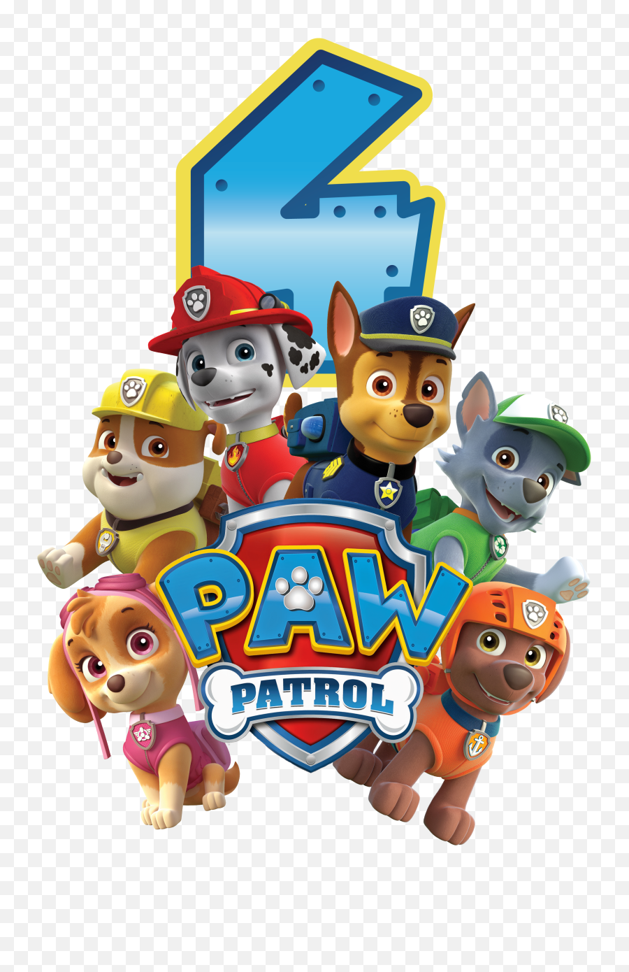 Library Of Paw Patrol Imagenes Graphic - Paw Patrol 3rd Birthday Png,Paw Patrol Png
