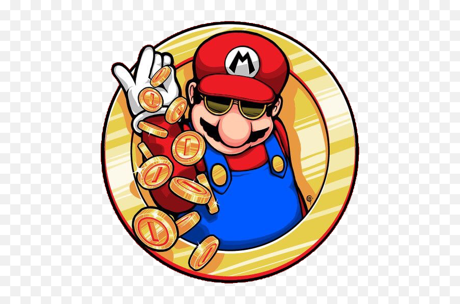 Mario Saltbae Coins Mariobros Nintendo - Super Cool T Shirt Png,Mario Coins Png