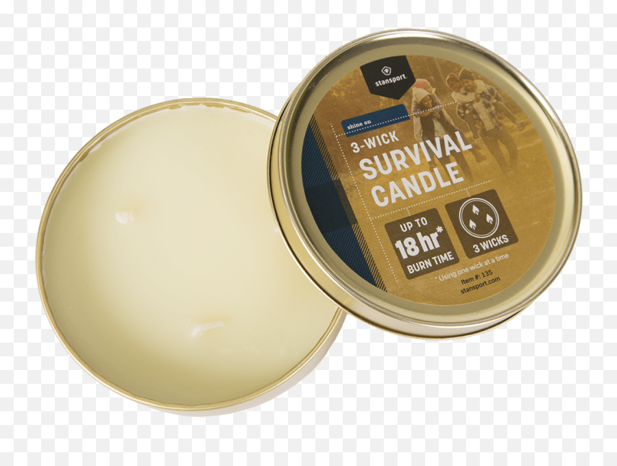 3 - Wick Survival Candle Stansport Food Png,Candle Icon Moving