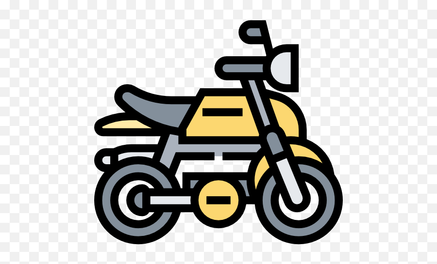 Motorcycle - Free Transport Icons Language Png,Dirtbike Icon