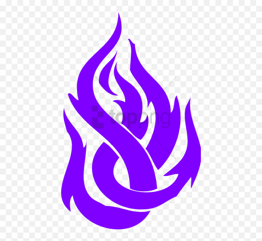 Fire Tattoo Transparent Png - Transparent Fire Tattoo Png,Purple Fire Png