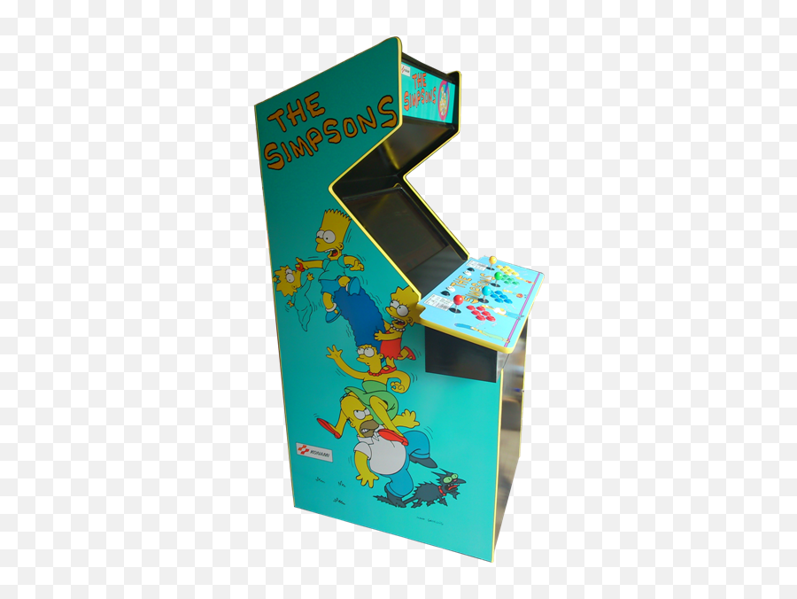 The Simpsons Arcade Transparent U0026 Png Clipart Free Download - Simpsons Arcade Cabinet Png,Arcade Cabinet Png