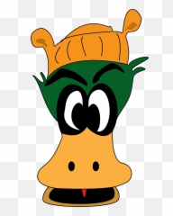 Download Angry Duck - Duck Cartoon Font Full Size Png Duck Cartoon Characters,Duck Cartoon Png
