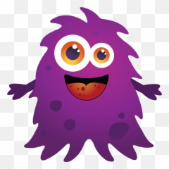 Download Purple Cartoon Monster Images Kid Png Image Clipart - Cartoon Monster Clipart,Skull Kid Png